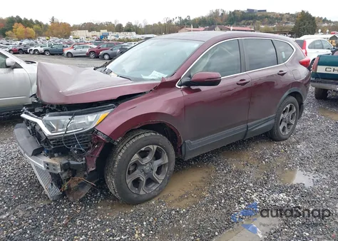 2018 Honda Cr-V Ex z USA, uszkodzony, nr VIN 7FARW2H56JE094765